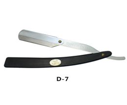 2017 SZS Black Steel Traditional Throat Cut Shaving Straight Blade Razor8051637