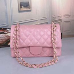 Bag Luggage Accessory Top Tote Bags Luxuries Designer Women Bag Custom Brand Handbag Gold Chain Crossbody Black White Pink Cattle Should 2583
