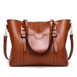 Shoulder Bags Casual Tote Bag Leather Luxury Handbags Women Designer High Quality Ladies Crossbody Hand For Sac C1368