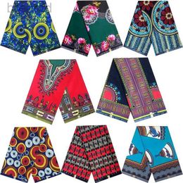 Fabric 100% Polyester Ankara Africa Prints Circle Real JAVA Wax Fabric Tissu Loincloth Sewing Wedding Dress Crafts Patchwork Material d240503