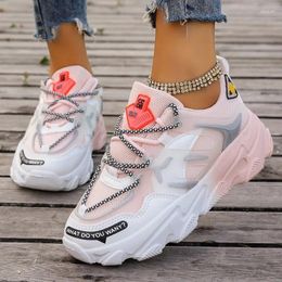 Casual Shoes 2024 Summer Women Vulcanize Sneakers Fashion Casuals Comfortable Height Increasing Breathable Mesh Ladies