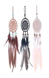 DreamCatcher Weaving Lace Dream Catcher Girlish Heart Retro Dream Feather Door Ornaments Pendant Wall Hanging Decoration4865729