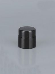 Black Empty 5 Gramme 5ML Plastic Pot Jars Cosmetic Sample Empty Container Screw Cap Lid for Make Up Eye Shadow Nails Powder RRD30539144589