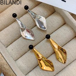 Dangle Earrings Bilandi Modern Jewelry 2024 Trend Leaf For Girl Women Gift Ear Accessories Drop