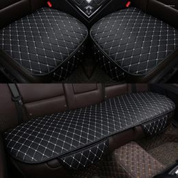 Car Seat Covers WZJ PU Universal Protector Seats Mats Pad For 2 3 6 Atenza Axela CX-30 CX-5 CX-7 CX-9 CX-3 CX-4 CX-50