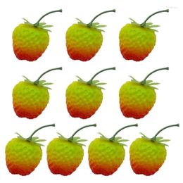 Party Decoration Fake Fruit Artificial Strawberries Model Showcases Display Props