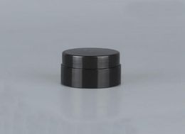 Black Empty 5 Gram 5ML Plastic Pot Jars Cosmetic Sample Empty Container Screw Cap Lid for Make Up Eye Shadow Nails Powder RRD30531013540