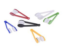 Household Cleaning Tools Multiful Colors Mini Twoside Glasses Brush Microfiber Cleaner Eyeglass Screen Rub Spectacles Clean Wipe 4476786