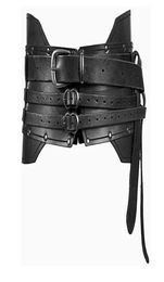 Party Masks Medieval Metal Leather Head Carved Belt Costume Larp Accessory Men Women Viking Knight Cosplay WaistBand Buckle Straps6720932