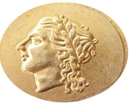 G30SYRACUSE SICILY 310BC Authentic Ancient GREEK Electrum Coin6249775