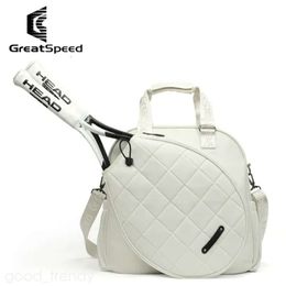 Tennis Bags Greatspeed 2024 New Designer Women's Tennis Backpack Men's Badminton 2-Rackets Handbag Outdoor Sports Racket Male High-Quality Tenis Pack 696