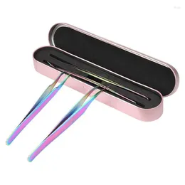 Dinnerware Sets Tweezer Storage Box Lightweight Appearance Easy To Carry For Daily Use Eyelash Extension Tweezers Display Rack