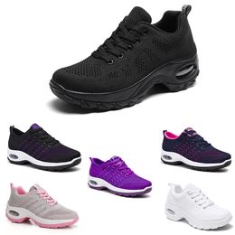 Free Shipping Men Women Running Shoes Breathable Low Mesh Anti-Slip Comfort Triple Black White Pink Blue Purple Mens Trainers Sport Sneakers GAI