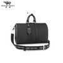 Kids Bags Luxury Brand Men's Bag Taurillon Leather KEEPALL BANDULI RE 50 Handbag Travel Bag Large Capacity Fashionable M21382