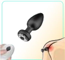 Massage Anal Vibrator for Men Prostate Massager Wireless Remote Control Dildo Butt Plug Vibrator For Adult Masturbators Anal Sex T6565459