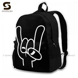Backpack Band Backpacks Outdoor Girl Soft Streetwear Polyester Bags