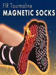 Tourmaline Magnetic Socks Self Heating Therapy Magnetic Socks Unisex Magnetic Therapy Massage Socks 10pair151R4230244