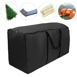 Storage Bags Furniture Cushion Bag 210D Oxford Fabric Christmas Tree Anti-UV Heavy Duty Rip Proof For Garden