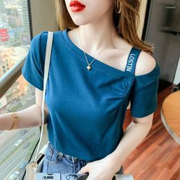 Women's T Shirts European Style Ladies Fashion Sexy Fix For Women Clothing Female Girls Vintage Gothic Aesthetic Woman Tops Py141