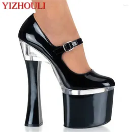 Dance Shoes Model Banquet Stage High Heels Modern Nightclub Pole Performance Size 34-46 Sexy 18cm