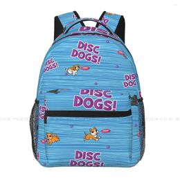 Backpack Disc Dogs For Girls Boys Travel Rucksack Daypack Teenage School Laptop