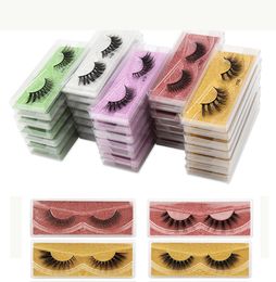 Eyelashes Whole false Lashes Natural False Eyelashes Long Set faux cils Bulk Makeup whole lashes different style1372074