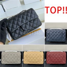 shoulder bag designer bag luxury chain bag high quality purses for woman real leather black quilted purse genuine leather handbag hobo clutch bag lady bags with box