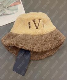 Wool Womens Designer Bucket Hat Winter Hats Mens Bonnet Fashion Flat Warm Fitted Hats Casquette Brand Letters Luxury Beanies1508508