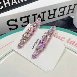 Hair Clip Designer Jewellery Women BB Clip Hairpin Temperament Side Clip Crystal Hairpins Barrettes HairJewelry Accessories