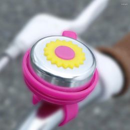 Decorative Figurines Sunflower Bike Horn Classic Cycling Safety Warning Alarm Loud Crisp Clear Sound Aluminum Alloy For Childrens