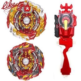 4D Beyblades Laike Superking B-172 World Spriggan Spinning Top B172 Be with Spark Launcher Handle Set Toys for Children Q240430