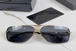 A sunglasses DECADE ONE designer Sunglass for women mens Polarised large square TOP high quality original brand spectacles luxury glasses frame1086776