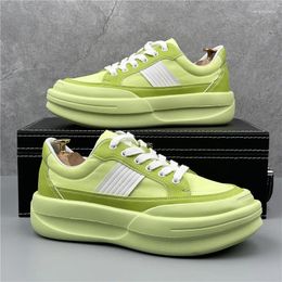 Casual Shoes High Quality Brand Sneakers Men Retro Running Men's Designer Training Fashion Green Platform