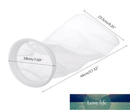 Nylon Mesh Filter Sock Bag Aquarium Marine Sump Fish Tank 200 Micron Replacement Bag4193807