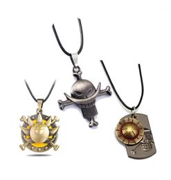 Pendant Necklaces ONE PIECE Necklace White Beard Luffy Zoro Ace Sanji Anime Friendship Men Women Jewelry Choker Accessories12636624