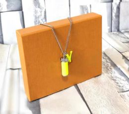 High quality design new perfume bottle Pendant Necklace men039s and women039s fashion street accessories necklace1103105