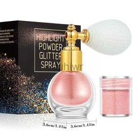 Body Glitter 10colors Highlighter Powder Spray High Gloss Brightening Glitter Powder Shimmer Sparkle Powder For Face Body Highlight Cosm K5F5 d240503