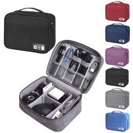 Duffel Bags Travel Phone Cord Protector Cable Management Digital Product Storage Bag Organiser Hider 2024