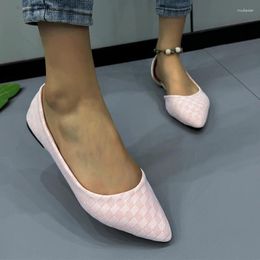 Sandals Pointed Toe Flats Women Shallow Casual Shoes 2024 Fashion Walking Classic Dress Designer Cosy Mujer Zapatillas