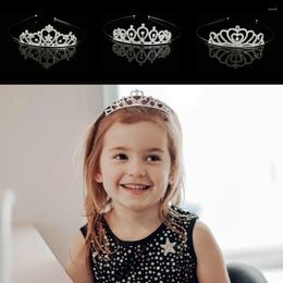 Hair Clips Royal Crystal Wedding Tiaras Beauty Jewelry Prom Party Bride Accessories Rhinestone Fashion Headband Girl