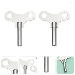 Clocks Accessories Clock Key Repairing Keys Professional Winding Metal Wrench For Wind-up Tool