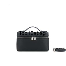 Loro * pianaa Fashion Womens Extra Bags Pocket L19 Genuine Leather Designer Top Quality Two Way Zipper Handbags NFPH