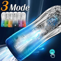 Other Health Beauty Items Male Masturbation Cup Soft Cat Vacuum Tight True Vaginal Endurance Sports Q240430