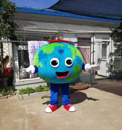 high quality Real Pictures Deluxe the earth mascot costume fancy carnival costume 2880027