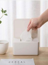 Dry Wet Tissue Paper Case Care Baby Wipes Napkin Storage Box Home Tissue Holder Wipes Dispenser Holder Container DROP6781147