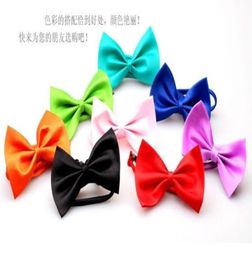 s Dog Neck Tie Dog Bow Tie Cat Tie Supplies Pet Headdress adjustable bow tie6083810