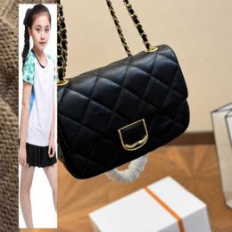 Kids Bags Luxury Brand CC Bag Ladies Lambskin Classic Mini Flap Quilted Square Shoulder Bags GHW Crossbody Handbags 4 Colours Turn Lock Outdoor Sacoche Luxury Designe