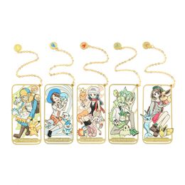 childhood game yellow elf girls movie film bookmark movie peripheral bookmarks metal hollowed out craft bookmarks stationery and gifts clip