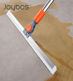 Joybos Magic Broom Window Squeegee Water Removal Wiper Rubber Sweeper for Bathroom Floor Cleaner With 125CM Broomstick 2202263017823026