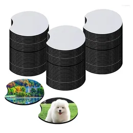 Table Mats 48 PCS Sublimation Coasters Blanks Bulk 2.75 Inch Circular Opening Car Easy Install To Use